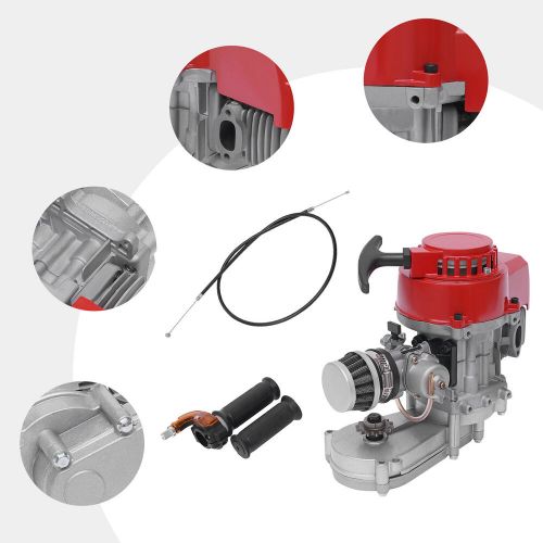49CC 2 Stroke Racing Engine Petrol Motor Recoil Pull Start Fit For Dirt Bike ATV, US $75.02, image 7