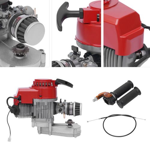 49CC 2 Stroke Racing Engine Petrol Motor Recoil Pull Start Fit For Dirt Bike ATV, US $75.02, image 9