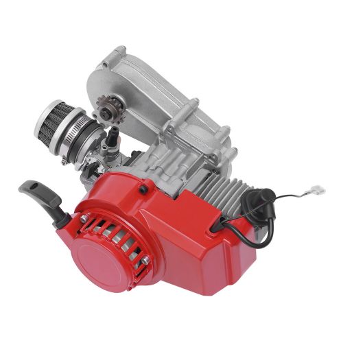 49CC 2 Stroke Racing Engine Petrol Motor Recoil Pull Start Fit For Dirt Bike ATV, US $75.02, image 17