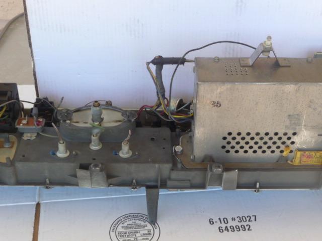 66 FORD GALAXIE 500 speedometer radio clock dash cluster WITH A/C VENTS RARE, US $150.00, image 9