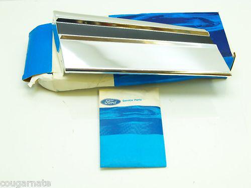 Nos 1979 mercury left front fender rear lower moulding 