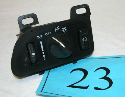94-96 camaro headlight control switch with fog lights