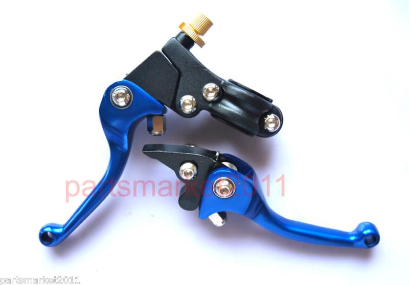 Find Blue Unbreakable Clutch Hydraulic Brake Levers CRF XR 50 70 Dirt