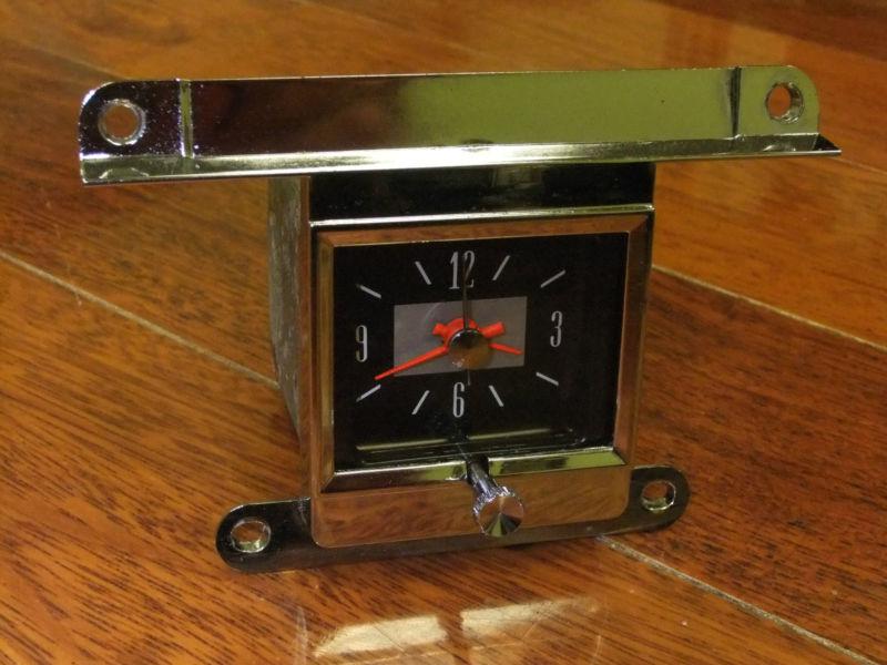 Rebuilt 66 ford galaxie, galaxie 500 dash clock 12 volts oem
