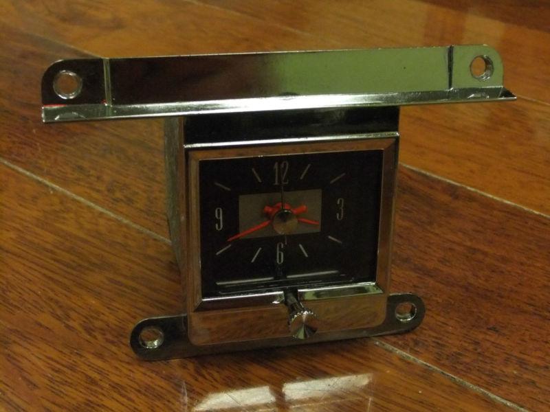 REBUILT 66 Ford Galaxie, Galaxie 500 Dash Clock 12 Volts OEM, US $85.00, image 2