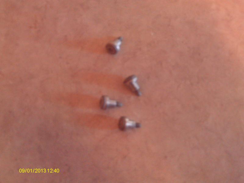 82-92 camaro firebird overhead console moounting screws  set x 4 