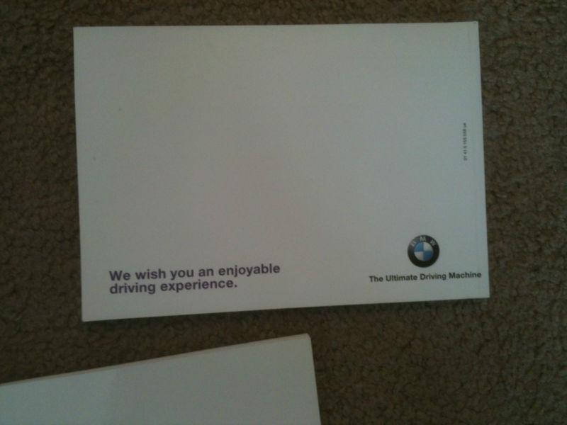 2001 BMW X5 3.0I 4.4I OWNERS MANUAL , US $5.99, image 2