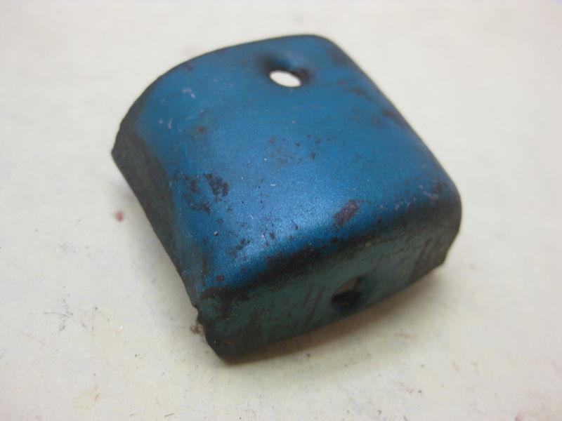 1958 impala conv right padded dash end cap        4696