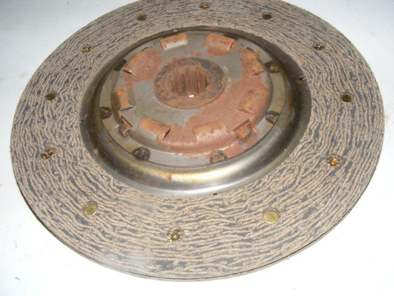 1933 34 35 36 37 38 PONTIAC CLUTCH DISC NOS-R NEW 10 INCH - 10 SPLINE, US $12.49, image 2