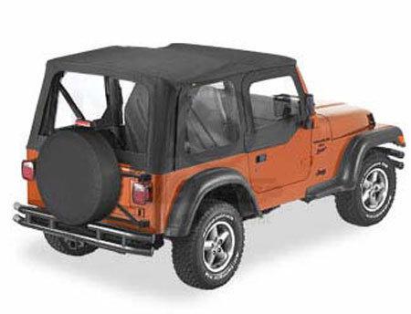 Wrangler bestop sailcloth replace-a-top soft jeep top - 79121-01