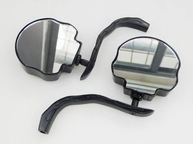 Black Skull Side Mirrors for Yamaha Vstar Virago XV Road Start Warrior Raider , US $37.99, image 4