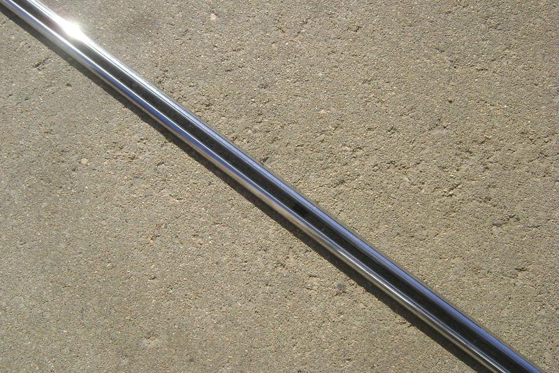 1959 59 Chevy Bel Air Biscayne 2dr REAR QUARTER FIN MOULDINGS GOOD USED PAIR, US $100.00, image 4