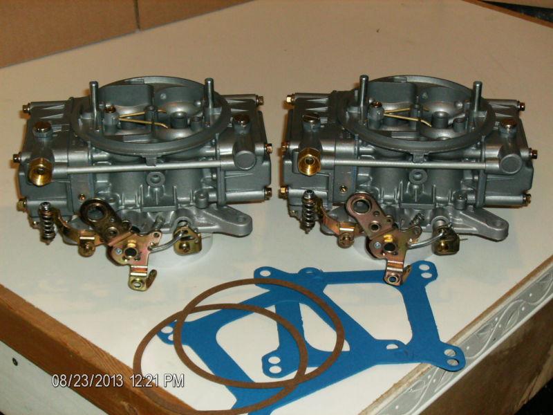 Pair (2) holley 780 cfm mechanical secondary like center squirters) tunnel ram