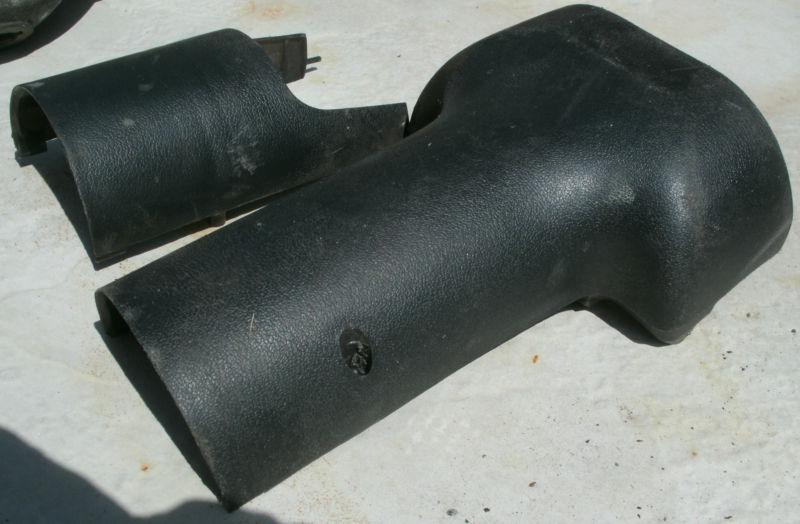 1977 77 Mercury Bobcat Ford Pinto Plastic Steering Column Cover Top Bottom OEM , US $29.99, image 2