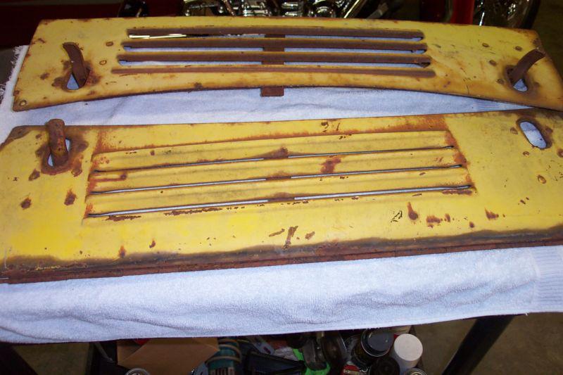 40 dodge truck hood sides  --great shape