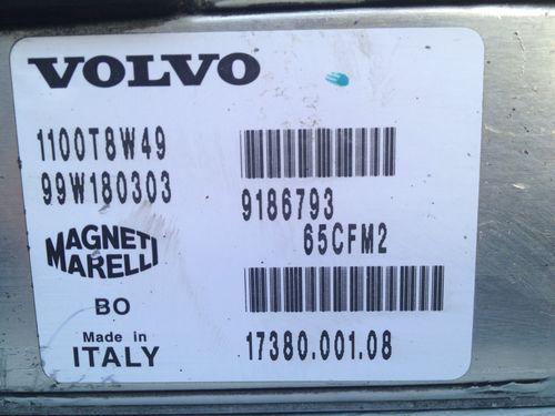 99 00 01 volvo s70 c70 s60 s70 s80 throttle body 9186793,  65cfm2 