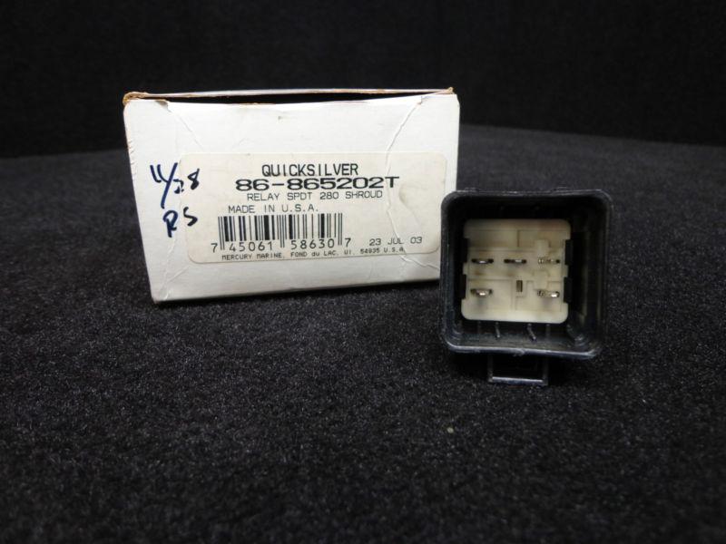 Ignition & fuel pump relay  #86-865202t,865202t mercruiser inboard motor part