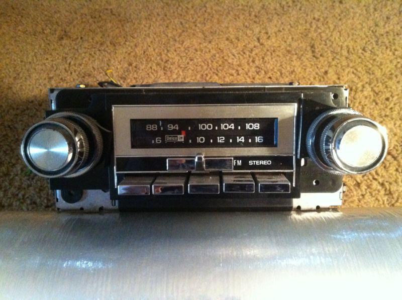 1970's-80's pontiac chevy am/fm stereo radio 