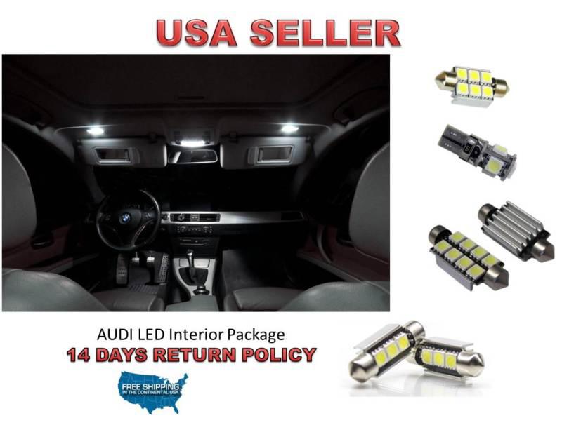 14 x audi a4 s4 led lights interior package kit b6 b7 sedan avant