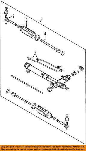 GM OEM 89047697 Tie Rod/Steering Tie Rod End, US $82.58, image 3