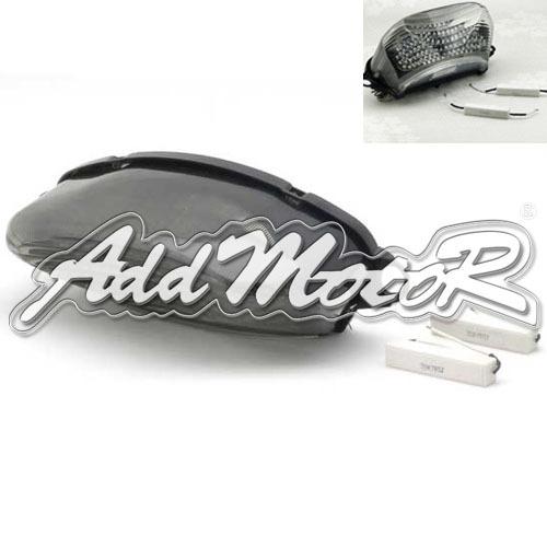 For vtr 1000 97-05 motorcycle led lamp brake holder tail light smoke 