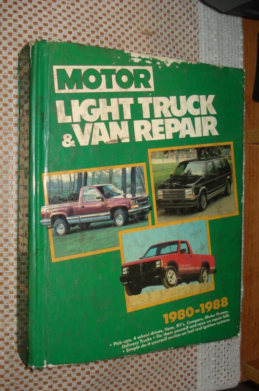 1980-1988 truck service manual shop book jeep chevy ford dodge 81 82 84 85 86 87