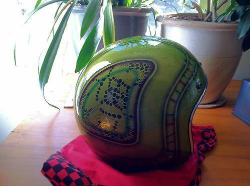 Bell helmet 500 skratch designed xxl helmet