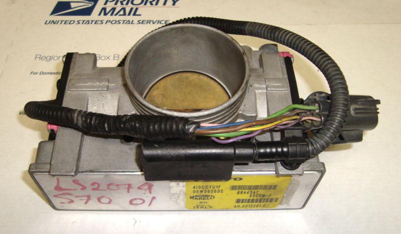 99-02 volvo s70 v70 c70 s60 s80 throttle body 8644347 yellow label 2005 date