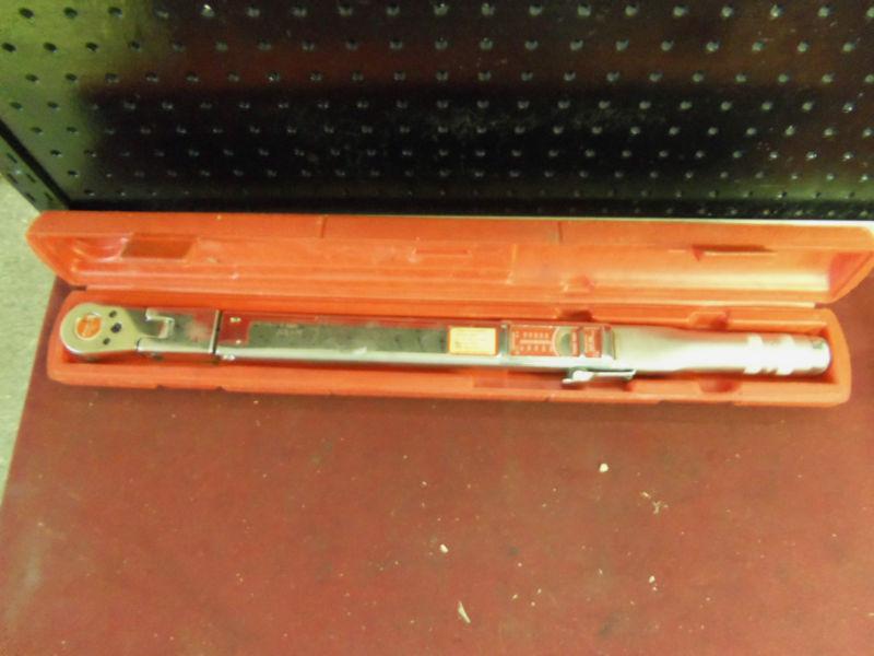 Snap on torque wrench 1/2 tqfr 250c