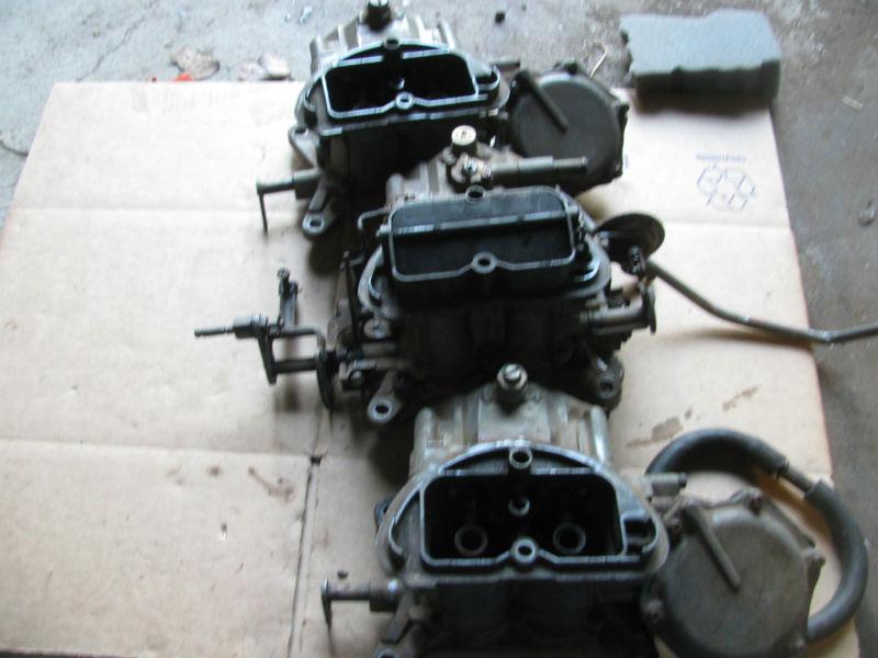 1969 1970 mopar cuda challenger roadrunner 440 6 pack carburators,originals