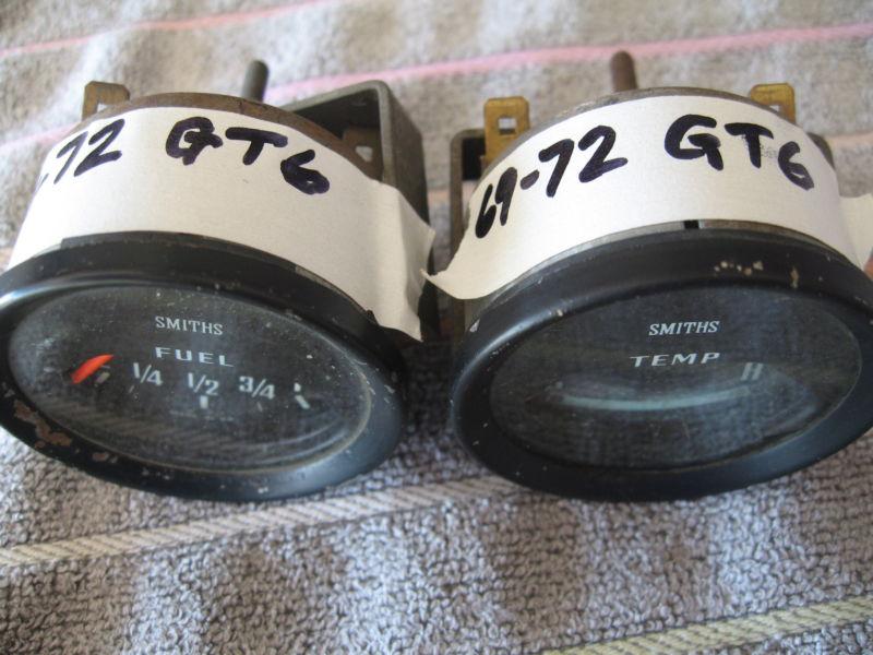 Smiths Temp Fuel Gauge Pair Triumph GT6 69-72, US $29.99, image 6