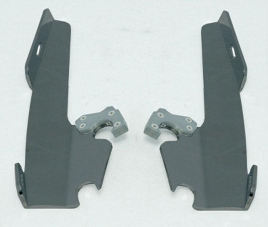 Memphis shades fats/slim plate kit for harley davidson fxst fxdwg fxwg