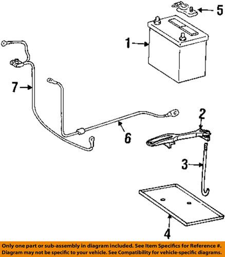 Toyota oem 8212260480 battery & cable accessory/battery cable harness