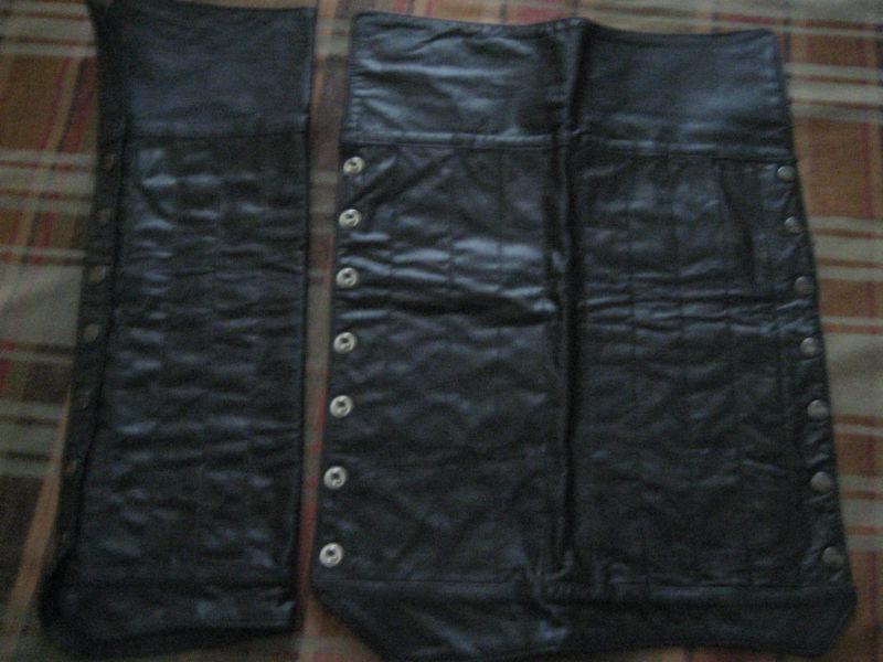 Leather Half Chaps Leggins, US $25.00, image 2