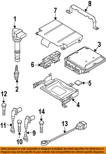 Volkswagen oem 06h906433 engine crankshaft position sensor
