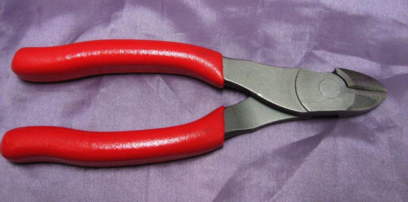 Snap on diagonal wire cutters 6-5/16" vinyl grip 86cf poweredge