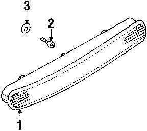 Volkswagen 1c0945097e genuine oem factory original exterior bulbs