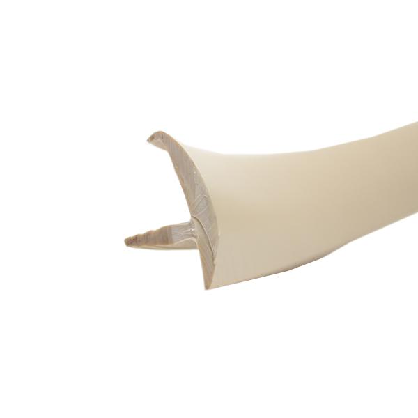 Sea ray 1890024 light tan 7/8 x 1/2 in flex pvc boat t trim table molding (ft)