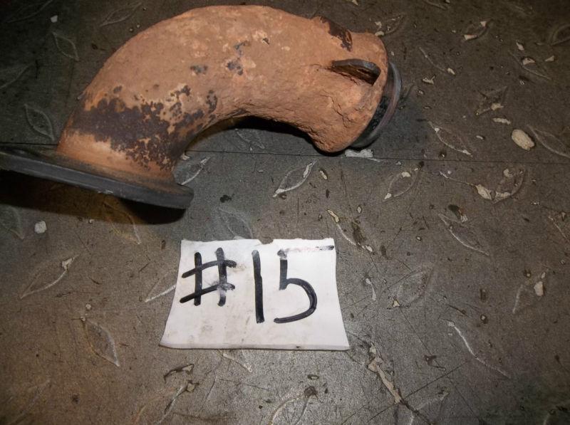 #15 2002 polaris sportsman 500 exhaust head pipe *