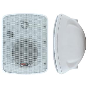 Brand new - boss audio mr12 marine 2-way box speaker - 100w - (pair) white - mr1
