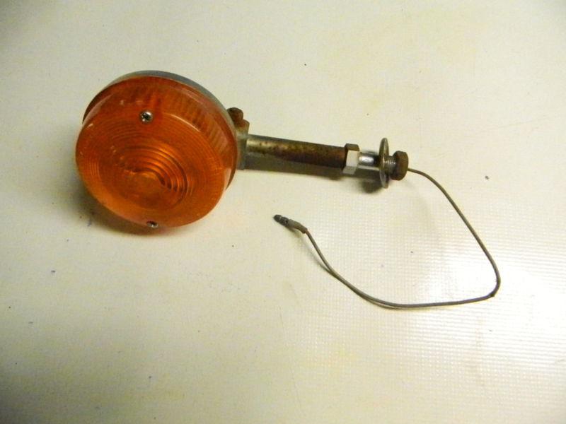 76 kawasaki kz400 kz 400 right rear back turn signal