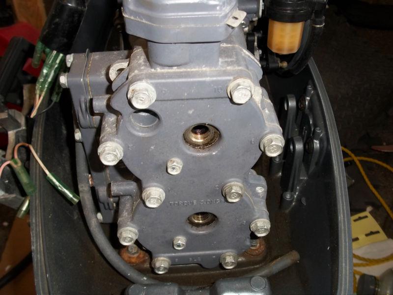 YAMAHA 25HP POWER HEAD 2006 MODEL 2 CYLINDER 2 STROKE , US $600.00, image 2