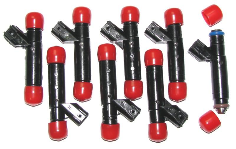 8 brand new upgrade fuel injectors dodge/jeep 4.7 & 5.2l 1999-2005, 4 spray hole