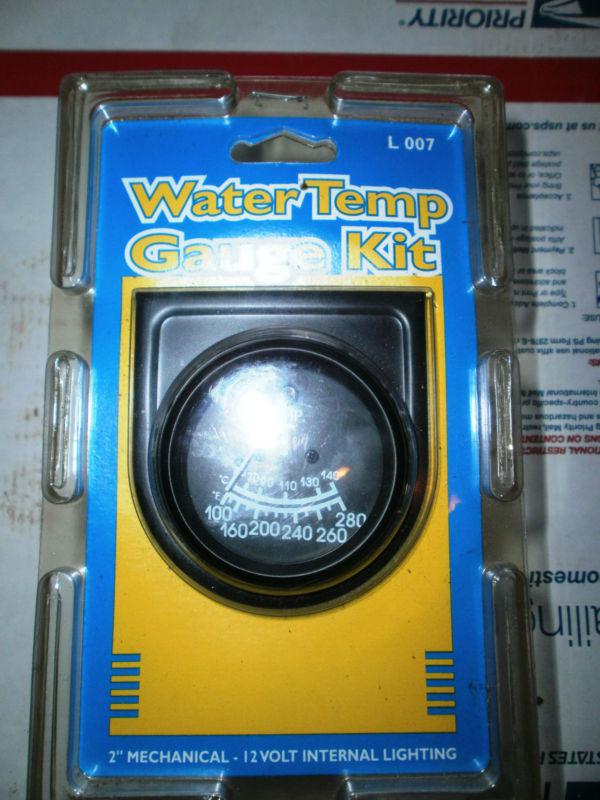 MECHANICAL WATER TEMPERATURE GUAGE 100-280 DEGREES new, US $15.00, image 2