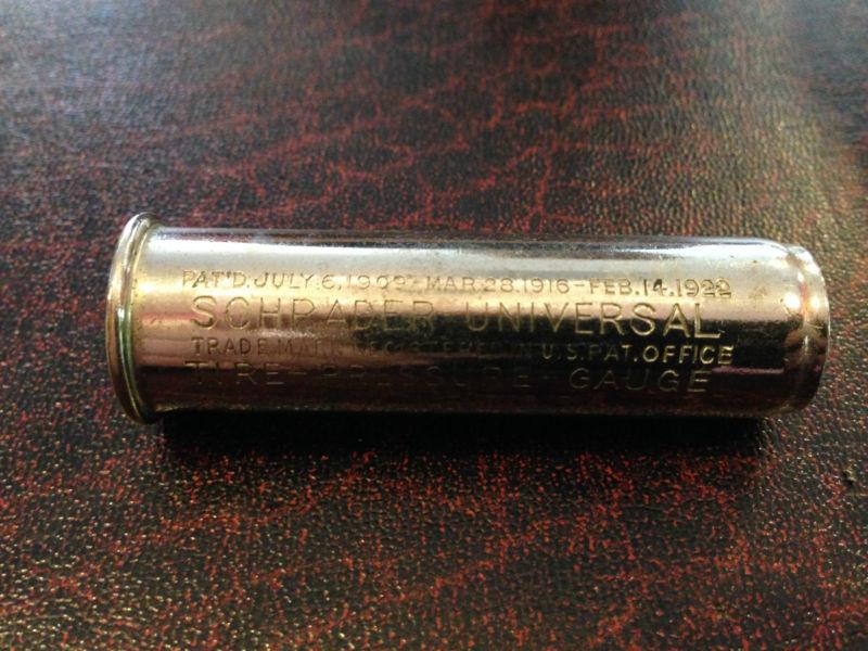 Find vintage 1922 schrader universal tire pressure gauge in Selden, New