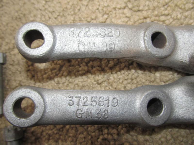 Find 55 56 57 Chevy Chevrolet PAIR original front steering arms with