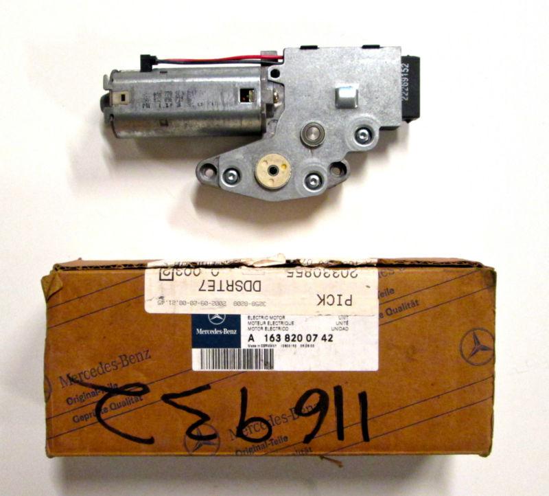 Mercedes benz electric sun roof motor 1638200742 sliding lifting ml 320 350 430