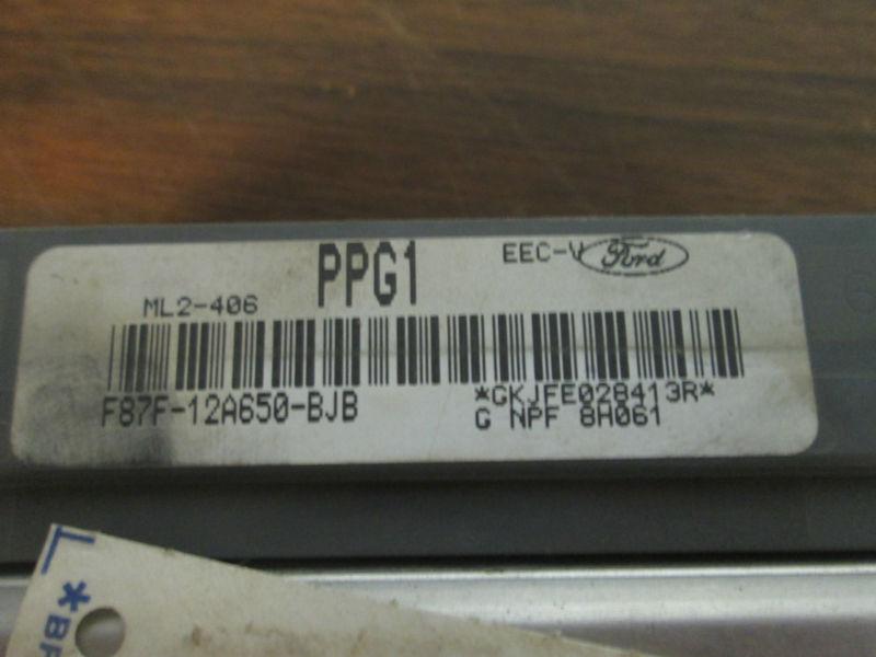 (797F) 98 FORD EXPLORER ENGINE CONTROL MODULE F87F-12A650-BJB, US $15.00, image 3