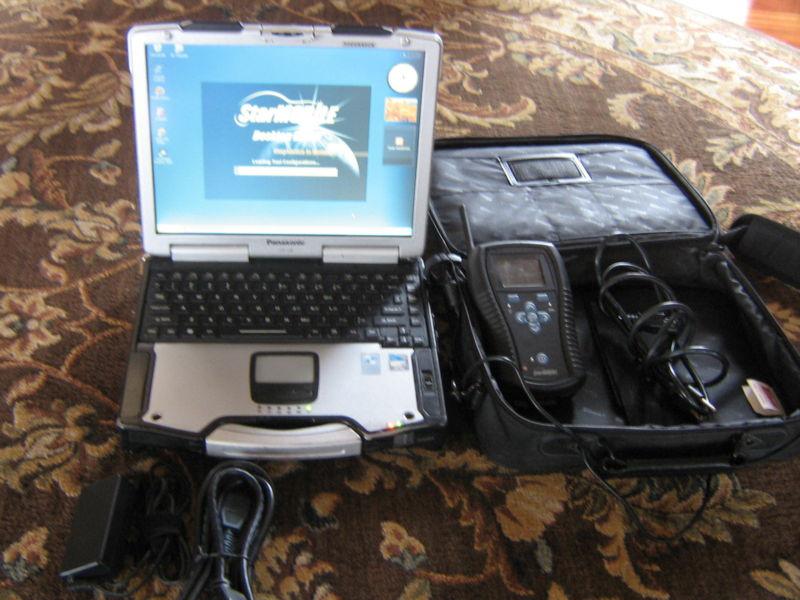 Oem chrysler jeep dodge witech starmobile diagnostic w/toughbook starscan drb