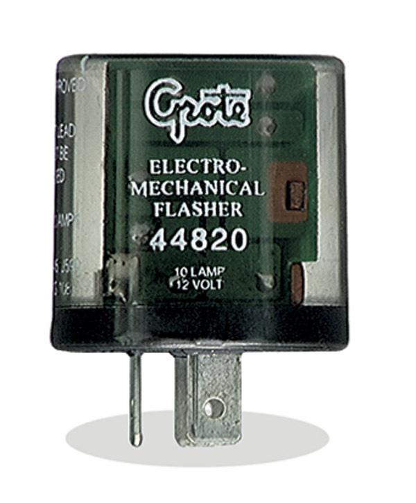 Grote 44820 - 10-lamp electromechanical flasher